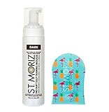 St. Moriz Selbstbräunungsmousse Dunkel 1 x 200ml inkl. 1 x...