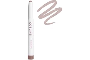 ‎COSLINE COSMETICS COSLINE Eyeshadow, Lidschattenstift, Langanhaltende Formel, Stick mit cremiger Textur, Wischfest, Made in Germany (Taupe)