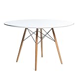 mesa comedor nordica roble Mesa funcional y de fácil ubicación ideal para ambientes casuales e informales. Perfecta para ambientes nórdicos.