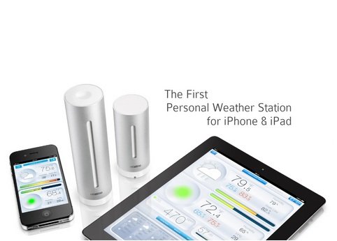 Preisvergleich Produktbild Netatmo Stadt Wetter-Station für iPhone iPod oder iPad