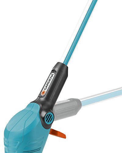 Gardena 9807-20 Trimmer EasyCut 400/25, mit verstellbarem Zusatzgriff, anpassbarer Teleskopstiel, abwinkelbarer Stiel, Pflanzenschutzbügel (Leistung: 400W, Arbeitsbreite: 25cm, Gewicht: 2.9 kg) - 4