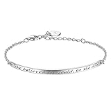 ♥ Ideal Gift Choice ♥ El brazalete viene en una bonita caja de regalo blanca. Trajes para todos los grupos de edad. Un regalo perfecto para su amante, esposa, novia, hija, nieta o amigos. Conveniente para el Día de San Valentín, Navidad, Día de la Madre, Día de Acción de Gracias, aniversario, graduación, cumpleaños o en cualquier ocasión especial.