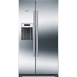 Bosch KAD90VI30 frigo américain - frigos américains (Autonome, Acier inoxydable, Américain, A++, SN, N, ST, T, Bord)
