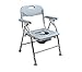 Produktbild G&M Medizinische Folding Commode Duschstuhl mit Toilettenstuhl Toilette Dusche Transport Stuhl 60X90CM