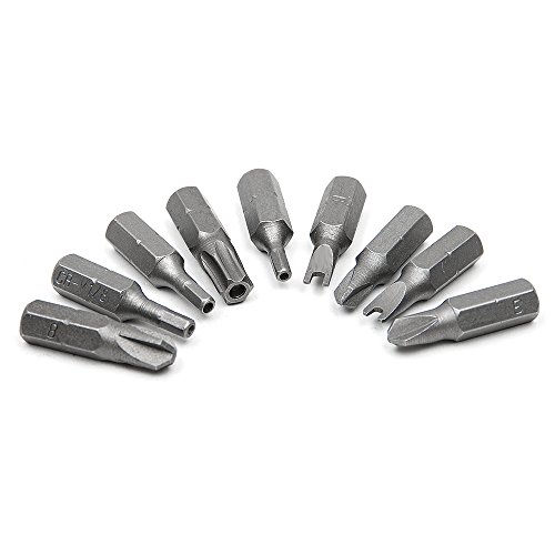 Fortag 33 tlg Schraubendreher-Bit Magnetischer Bitsatz Spezialbitsatz Schraubendreher Tri-Wing Torx Tamper Proof Sechskant Schlüssel Star Hex Halter Rod Sicherheit für Sicherheits-Torxschrauben - 3