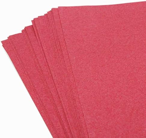 A2 Recycled Red Sugar Paper 100 GSM 250 Sheets by BCreative ®