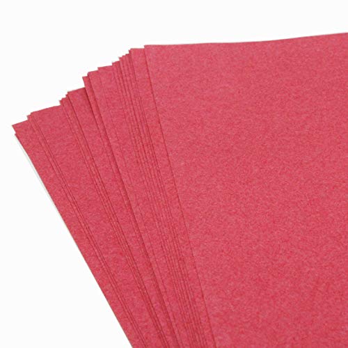 A2 Recycled Red Sugar Paper 100 GSM 250 Sheets by BCreative ®