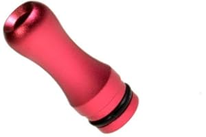 Armerah Baton 510 Drip Tip e-cig Mouthpiece Short/Aluminium/Solid Single in Red
