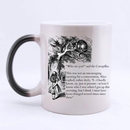 Fantastic Mug Cheshire Cat Alice In Wonderland Custom Design Coffee/Tea Morphing Mug