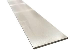 K I METALS CHEAP Bright Mild Steel Flat Bar Strip Various Sizes - 20mm x 3mm to 50mm x 40mm (1000mm, 20mm X 3mm)