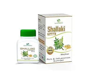 Ayurveda Redefined - Shallaki Bone and Joint Wellness Tablets (60 Pieces), Pack Of 2