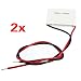 Produktbild SODIAL (R) 2 Stueck TEC1-12705 Thermoelektrische Kuehlbox Modul-Kuehlkeramikplatte 50W 77Wmax