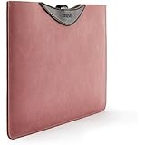 Kubicbox 13 Zoll MacBook Air Leder Sleeve Case Hulle A1369 und A1466 Wasserdicht 13.3" Laptop Tasche für Surface Laptop / PixelBook