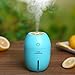 Produktbild Mini USB Ultrasonic Humidifier,TEMPO 180ML Lemon Shape Portable Cool Mist Small diffuser with Night Light and Auto Shut-off,Air Humidifier for Home,Travel Car,Office,Baby(Blue)