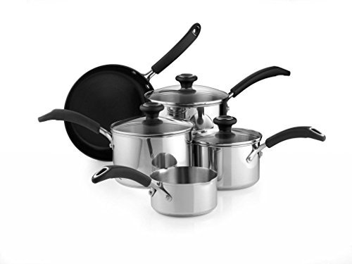 Prestige Create 5 Piece Stainless Steel Pan Set