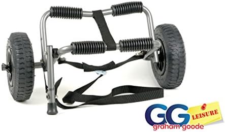 Compact Kayak / Canoe Trolley Carrier Barrow Puncture Proof Tyres