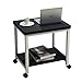 Produktbild Laptopständer DD Mobiler Couchtisch, Sofa Square Table, Nachttisch, Rolltisch -Werkbank (Farbe : SCHWARZ)
