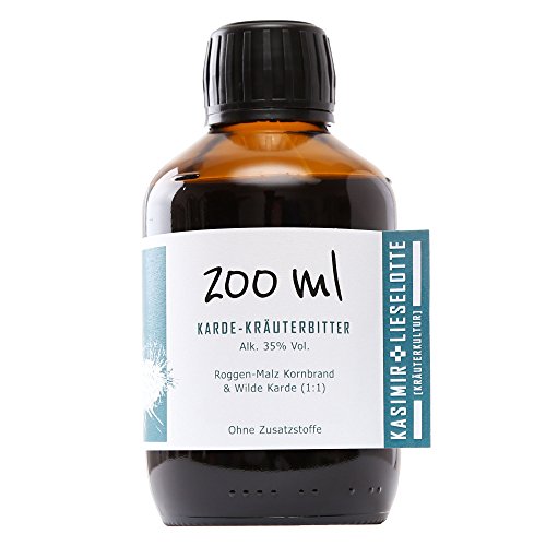Wilde Karde Tinktur aus Brandenburg - Tinktur aus der Wurzel der Karde - 100% natürlich - Karden Tinktur nach Wolf Dieter Storl (200 ml) Wilde Karde Tinktur aus Brandenburg - Tinktur aus der Wurzel der Karde - 100% natürlich - Karden Tinktur nach Wolf Dieter Storl (200 ml)