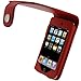 Produktbild igadgitz PU Leder Schutzhülle mit Gürtel Clip für Apple iPod Touch 2 G/3G – Rot