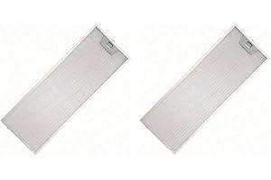 MCTIES 00660222 00660223 - Juego de filtros para campana extractora (515 x 166 + 515 x 186 mm)