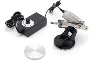 LeTkingok Mini Attuatore Lineare Telescopico con Piastra in Alluminio 60MM, Corsa 39MM Meccanismo Alternativo Motore 12V 30-190RPM Regolabile