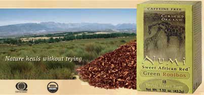 Numi Organic - Herbal Tea Green Rooibos - 18 Tea Bags