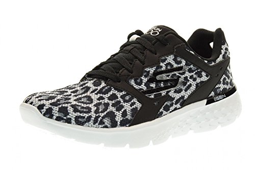 Preisvergleich Produktbild Skechers Go Run Sneaker, Groesse 41, schwarz / weiß