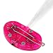 2x LED Hair Extensions Girls Gift Party Bag Clip Pony Tail Fiber Optic Light Up