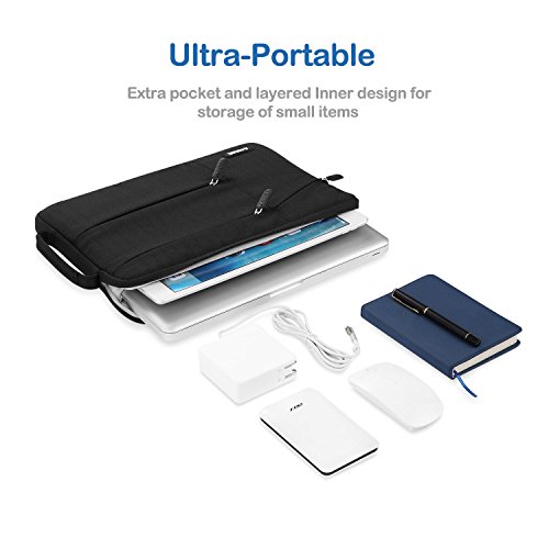  Beste Praktisch Laptop-Tasche aller Zeiten  AMNIE Herringbone Polyester wasserresistente 33-33 8 cm  13-13 3 Zoll  Laptop-Tasche   MacBook Tasche   C