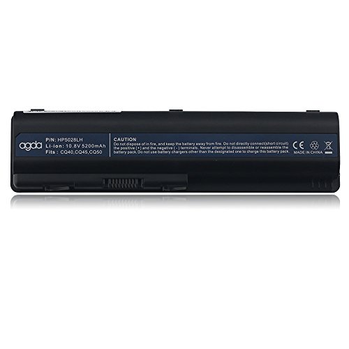 AGDA®Li-ion 6-Zellen 10.8V 5200mAh Neu Externer Notebook Laptop Batterie Akku für HP Compaq Presario CQ40 CQ45 CQ50 CQ60 CQ61 CQ70 CQ71 G50 HSTNN-Q34C