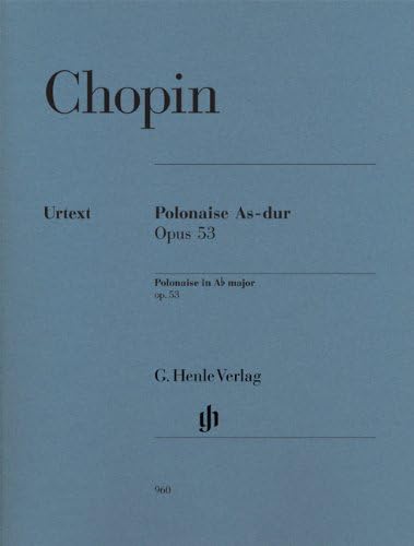 Polonaise op.53 - Piano - (HN 960)