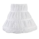 reifrock für kinder Taille (mindestens): ca. 3,7 Zoll/9,3 cm (Gummizug in der Taille, Größe verstellbar)