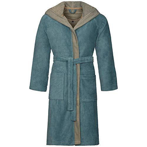 Preisvergleich Produktbild Vossen Damen & Herren Bademantel Poppy Cosmos / Siena XL