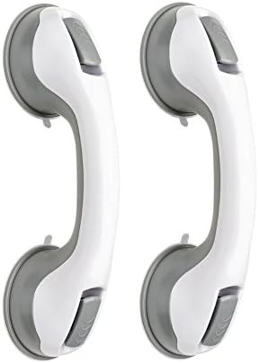 LIVIVO Portable Support Safety Grip Grab Handle with Suction Cup Fitting and Rapid Release (Set of 4)