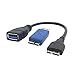 Produktbild XIEICZG Schwarz Micro USB 3.0 OTG-Host-Kabel für Samsung Galaxy N9000 Hinweis3 & Flash Disk & SSD mit USB-Adapter