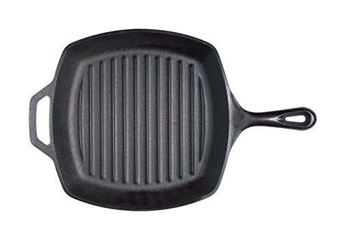 Lodge Quadratische Grillpfanne, 26 cm - 6