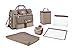 Babymoov Maternity Bag Free Hand (Taupe/ Hibiscus)