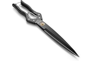 chooling Hand Shears for Gardening & Sheep Shearing - Manganese Stainless Steel Topiary/Hedge Scissors for Pruning CL-006-A1