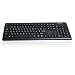 Produktbild Computer-Tastatur QWERTY Kabelgebunden Business Tastatur 104 Universal Tasten Mac und PC Ultradünn Weiche und Flexible Tasten
