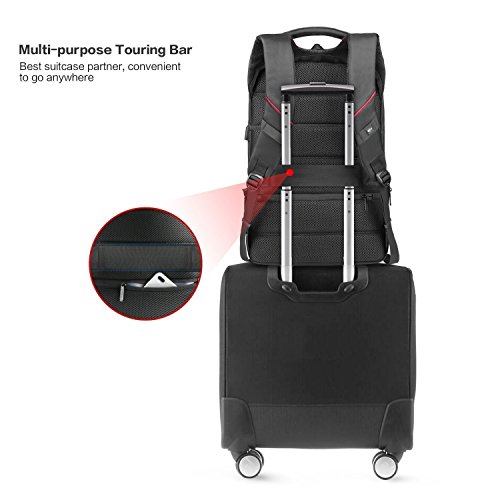 SPARIN Business Laptop Rucksack 15 6 zoll Taschen mit  USB Anschluss   Notebook Computer herren rucksack  Hohes Fassungsverm  gen   Anti-Diebstahl Sic