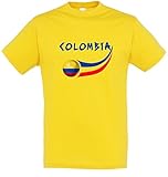 camiseta futbol colombia 2018 Colombia Supportershop - Camiseta Colombia Hombre, Amarillo, FR: S (Talla del Fabricante: S)