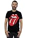 Produktbild Rolling Stones Classic Tongue Herren schwarz T-Shirt, Small