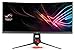 Produktbild Asus ROG Strix XG35VQ 88,9 cm (35 Zoll) Monitor (Curved, UWQHD, 100Hz, HDMI, DisplayPort, 4ms Reaktionszeit) dunkelgrau/rot