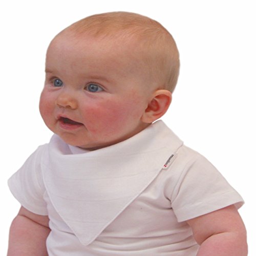 Muslinz Lätzchen, Musselin, 2-Lagig, 100 % Baumwolle, Bandana, 3 Stück - 3