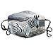 Produktbild Nicegift Sunset Zebra Face Masks Breathable Dust Filter Masks Mouth Cover Masks with Elastic Ear Loop