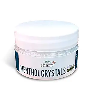 FLOH Sharp Menthol Crystals 100 Gm (Natural Peppermint)