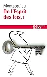 De l'esprit des lois, tome 1