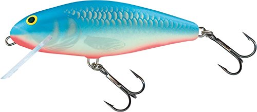 Preisvergleich Produktbild Salmo Perch Kurbel Schwimmende Kunstköder, Pearl Blue
