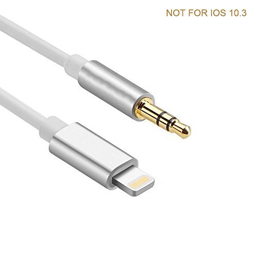 Vimmor Lightning    3 5mm  M  le    M  le  Cordon Adaptateur C  ble Audio Splitter pour iPhone 5 iPhone5S iPhone5SE iPhone6 iPhone7  iPads  T  l  phones Android  Home   Car Stereos  Pas de Syst  mes de Support au-Dessus de IOS10 3