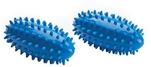 MERRITHEW Weighted Massage Roller 2-pack (Blue), 0.55 lbs / 250 g